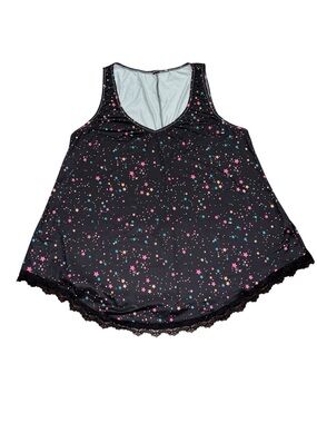 star print tank top